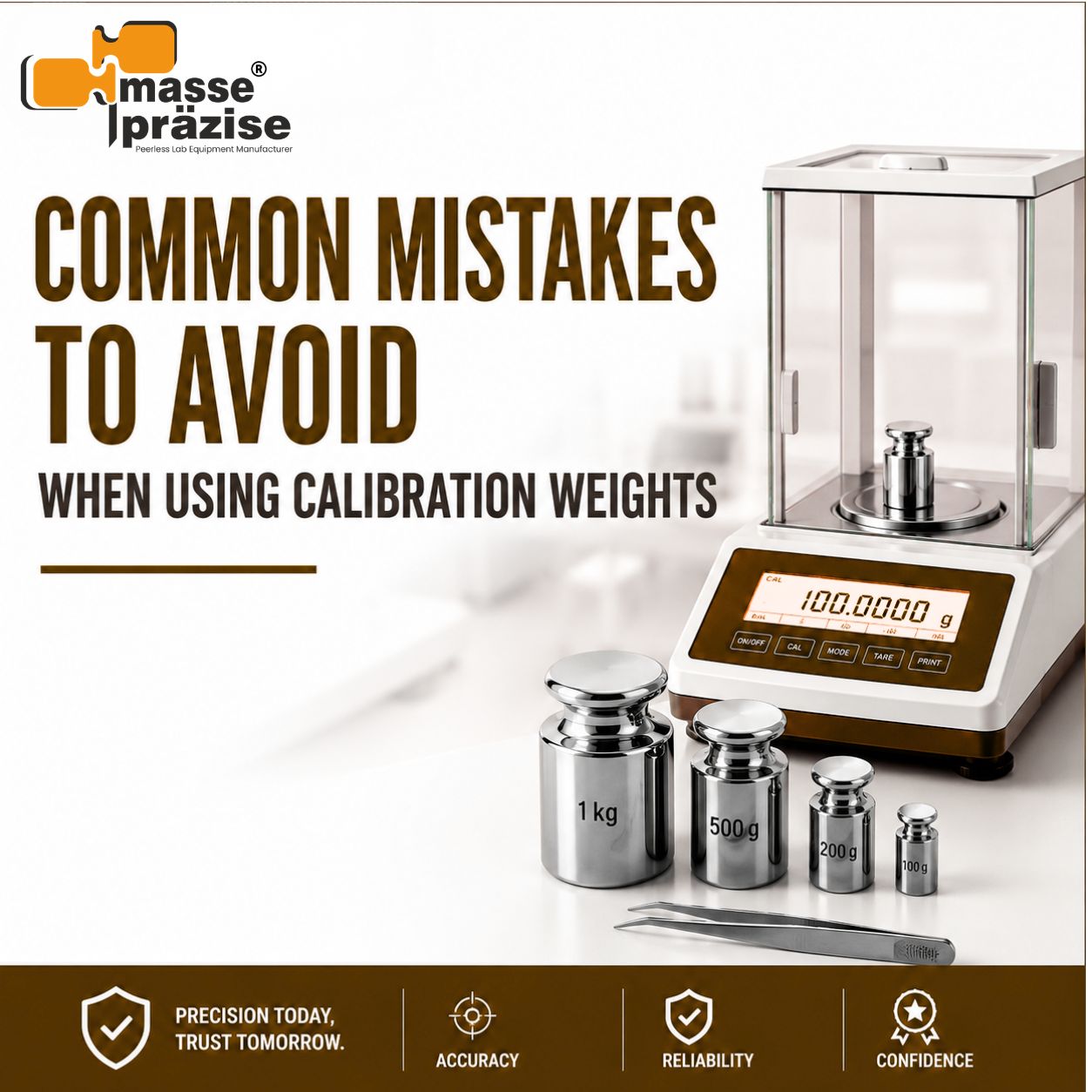 Common Mistakes to Avoid When Using Calibration Weights